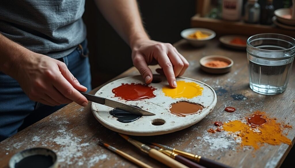Découvrez comment faire du marron en peinture avec des mélanges simples