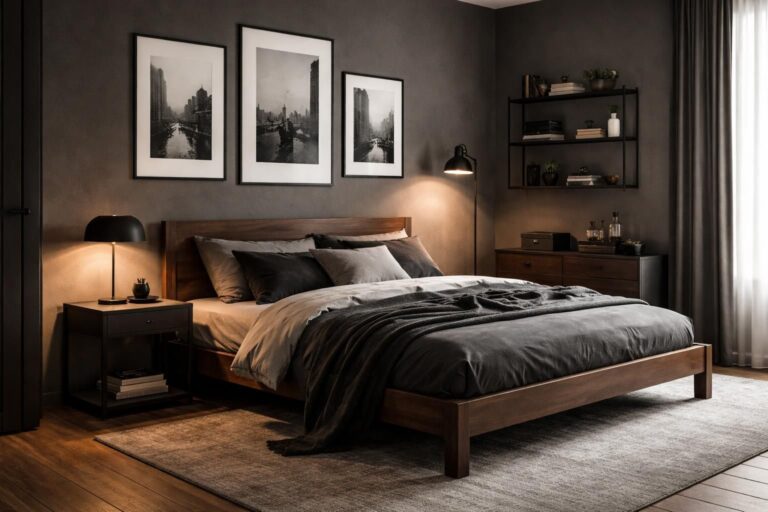 DIY déco chambre d&rsquo;homme : créez un univers masculin, sobre et élégant