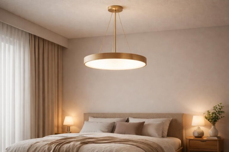 Lampe de plafond pour chambre : quel modèle pour une lumière apaisante ?