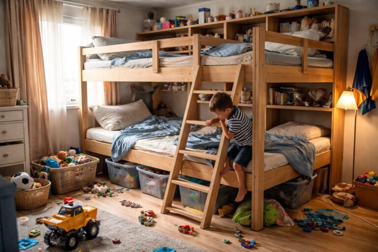 Les erreurs à éviter lors de l&rsquo;achat d&rsquo;un lit superposé 4 places