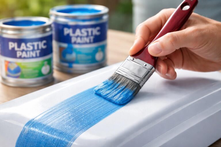 Quelle peinture utiliser sur du plastique pour une tenue longue et durable ?