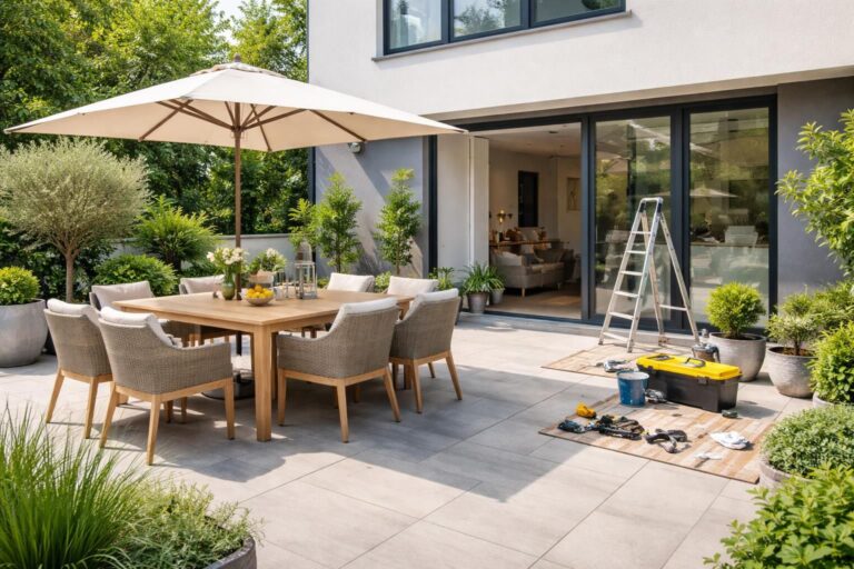 Une terrasse est-elle imposable ? Tout savoir sur la fiscalité et les travaux