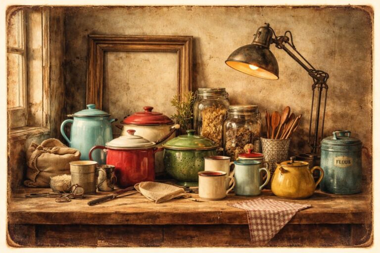 Vieille affiche de cuisine : comment chiner et encadrer des pépites rétro