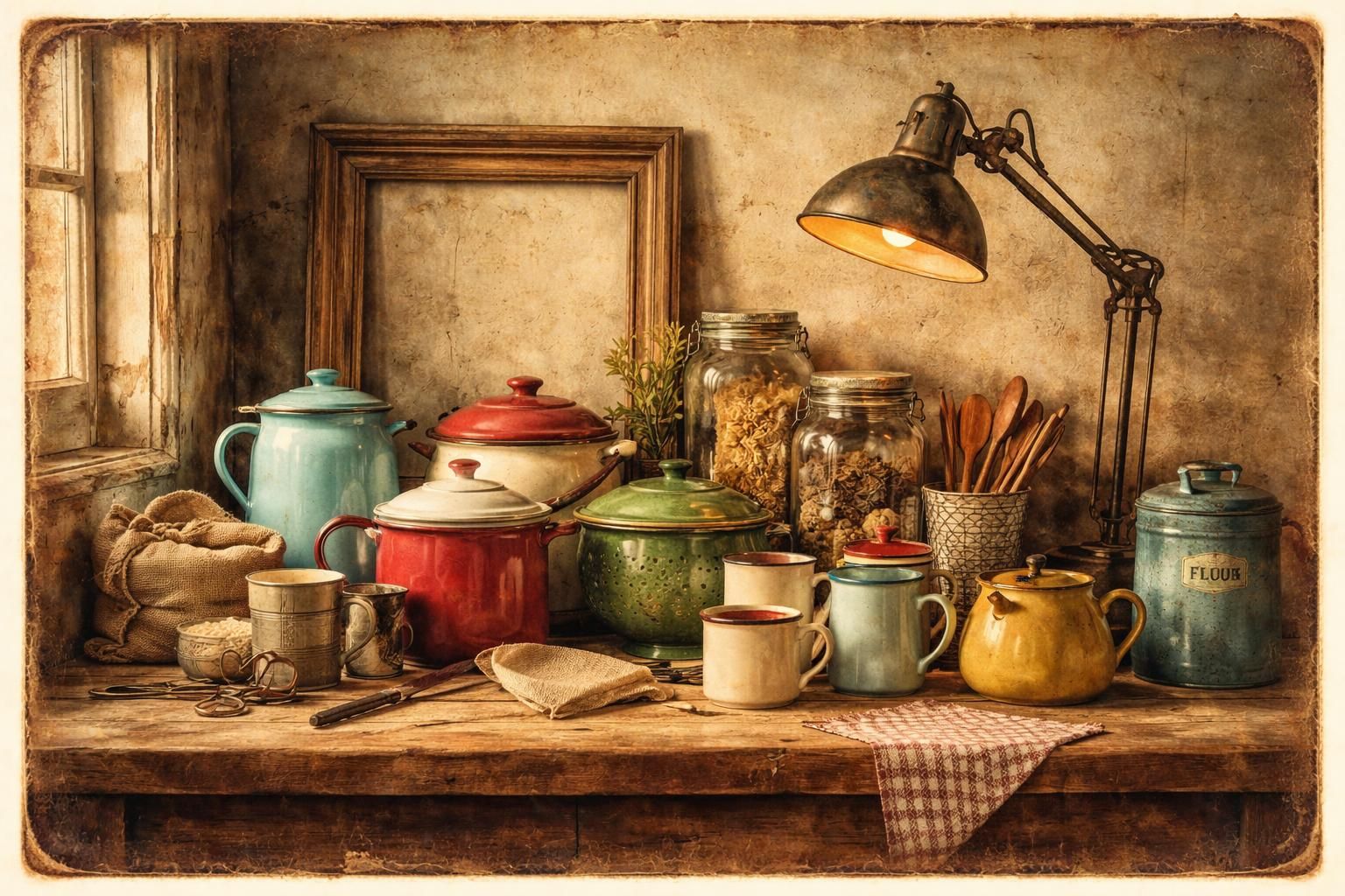 découvrez comment chiner des vieilles affiches de cuisine et apprendre à les encadrer pour sublimer votre décoration rétro avec des pièces uniques.