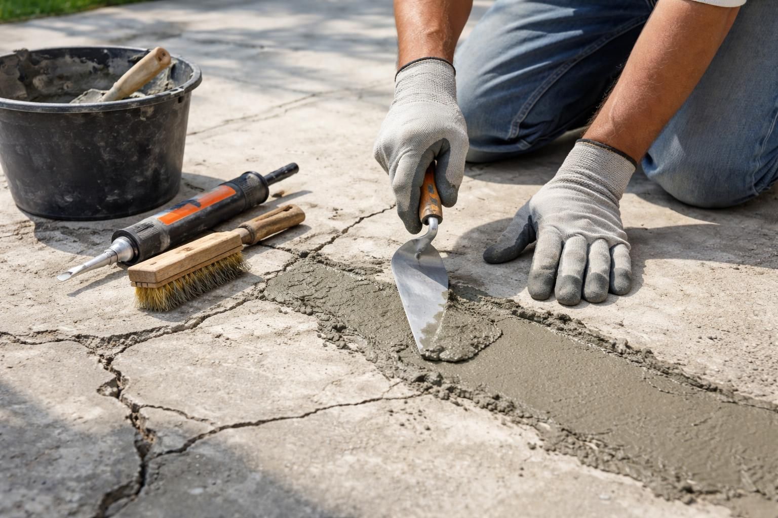 découvrez des astuces simples et efficaces pour réparer un béton qui s'effrite sur votre terrasse et retrouvez une surface solide et durable.