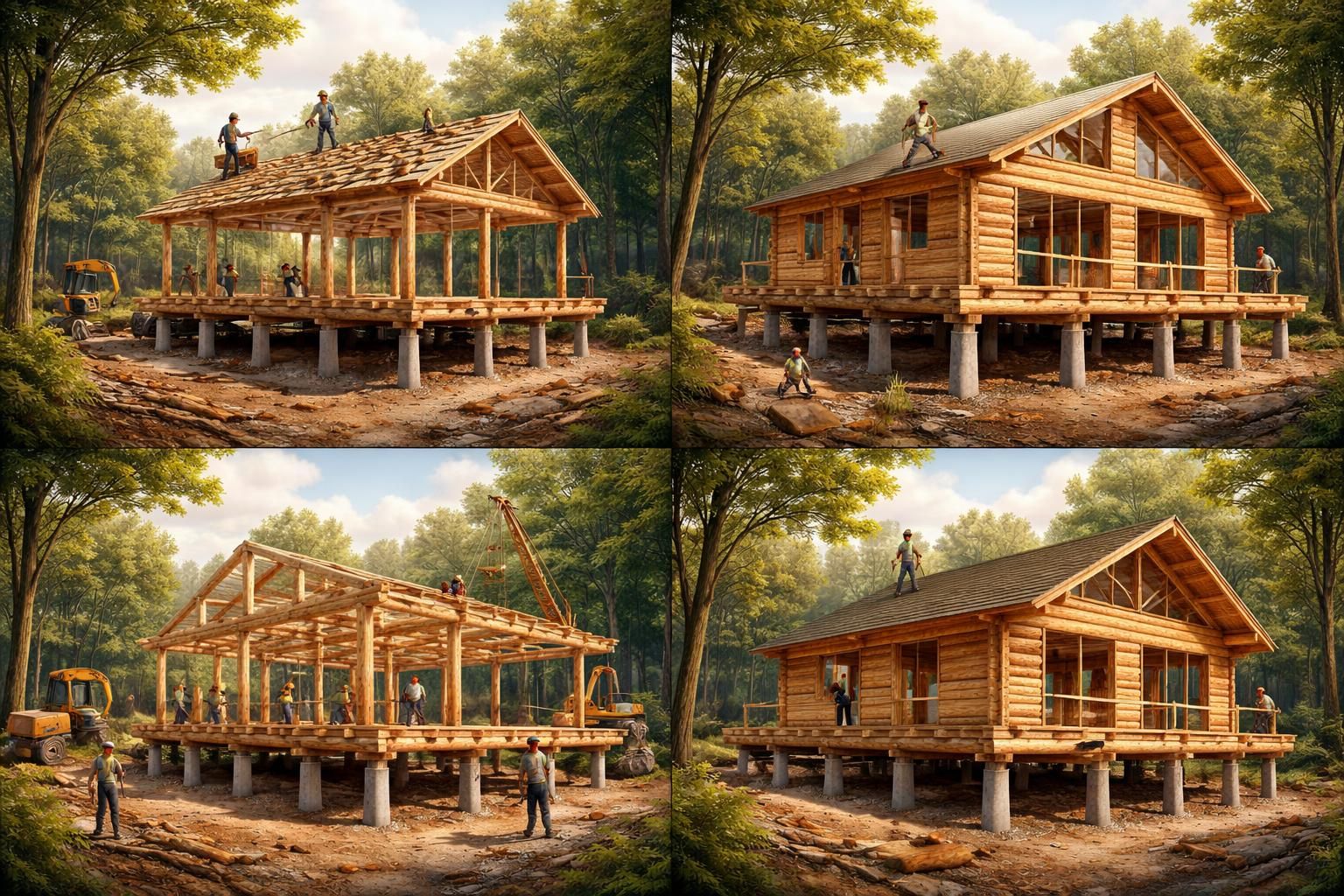 découvrez les étapes essentielles pour construire un chalet en bois sur pilotis, de la préparation du terrain à la finition, pour un projet réussi et durable.