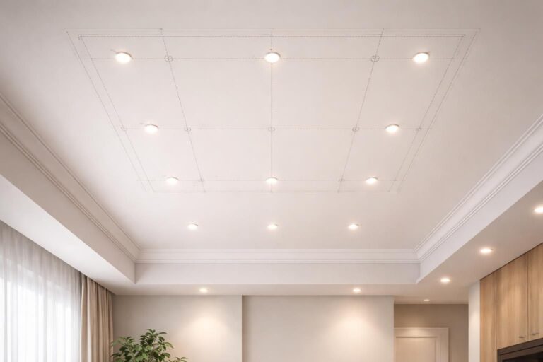 Éclairage spots encastrés : comment réussir son plan d&rsquo;implantation au plafond