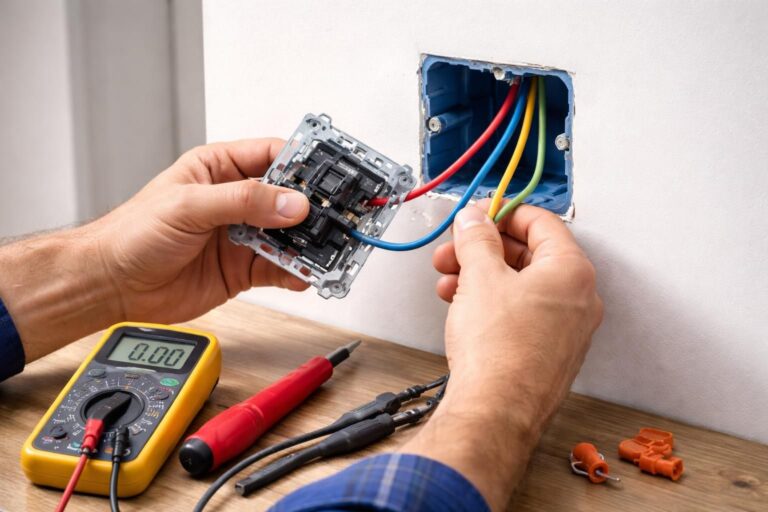 Électricité : tuto pour transformer un va-et-vient en interrupteur simple