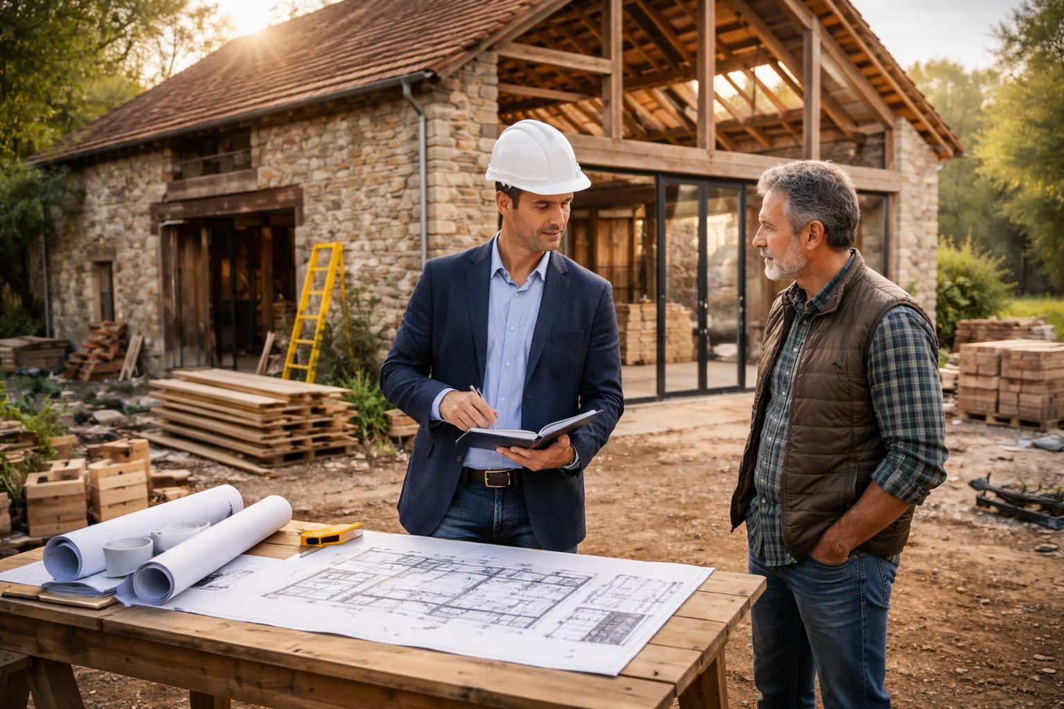 découvrez les tarifs moyens d'un architecte pour la rénovation d'une grange et comment optimiser votre budget pour ce type de projet.