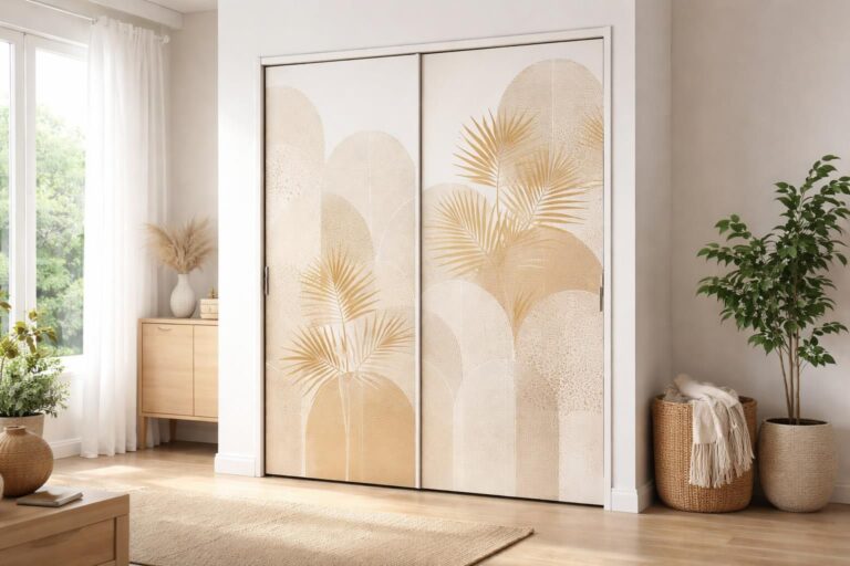 Stickers pour portes de placard : l’astuce pour relooker votre rangement