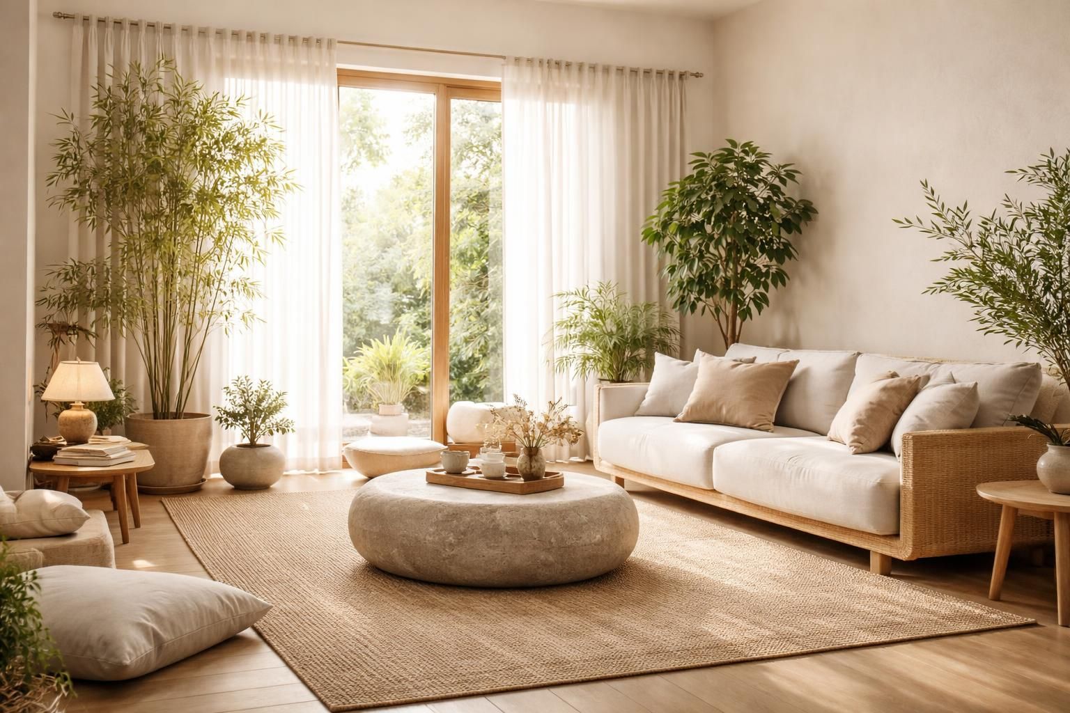 découvrez comment créer un style zen dans votre salon grâce aux matières naturelles et aux couleurs apaisantes pour une ambiance relaxante et harmonieuse.