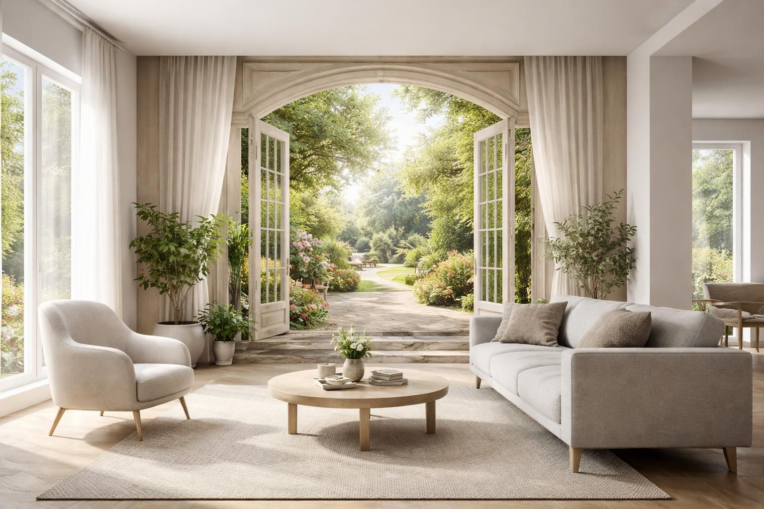 découvrez comment un trompe-l'œil mural intérieur peut agrandir visuellement votre espace grâce à des techniques de peinture innovantes et esthétiques.