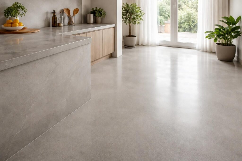 Tuto Résinence béton intérieur : relooker vos sols et plans de travail