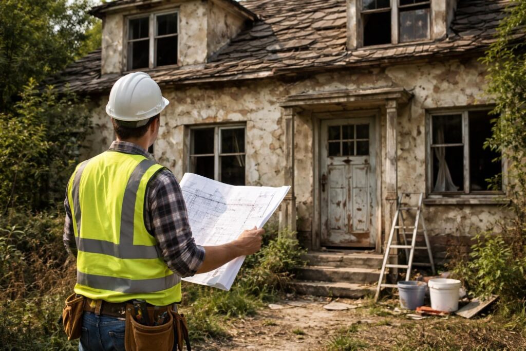 Peut-on acheter une maison en mauvais état pour la rénover soi-même