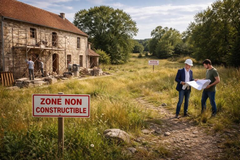 Peut-on faire une rénovation sur un terrain non constructible ?