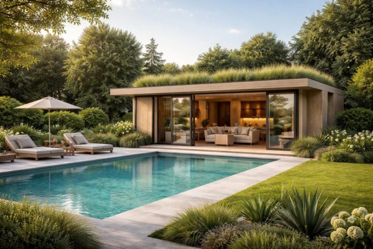 Pool House : faut-il un permis de construire pour votre abri de piscine