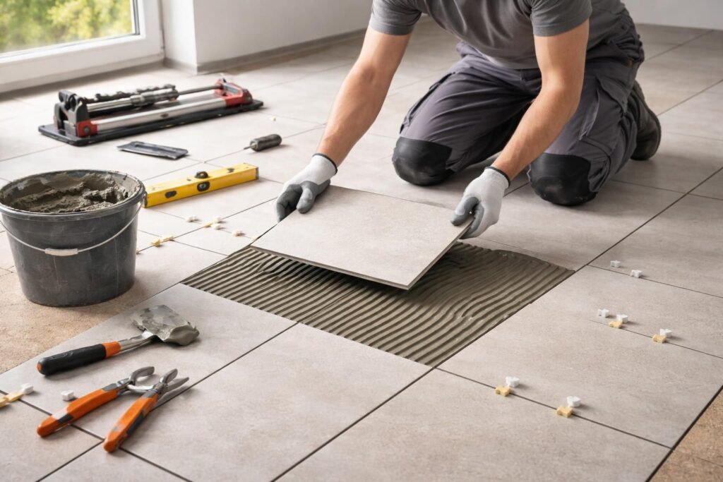 Poser du carrelage : le tutoriel complet pour un sol parfait