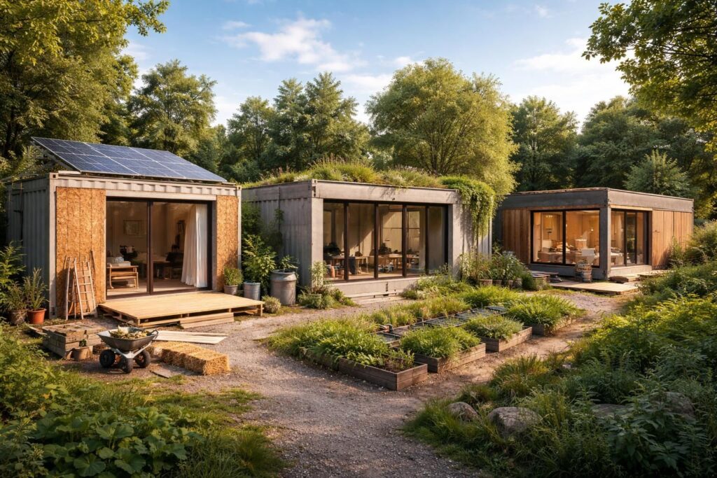 Quel type de container pour maison choisir pour une construction durable ?