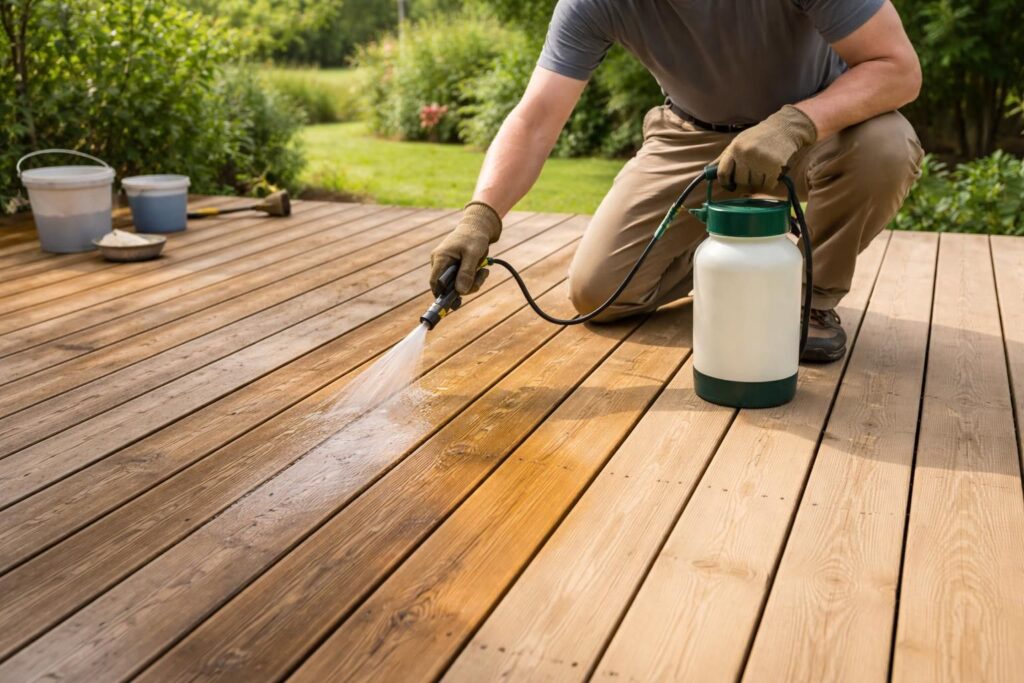 Quelle utilisation de l&rsquo;acide oxalique pour le bois de sa terrasse ?