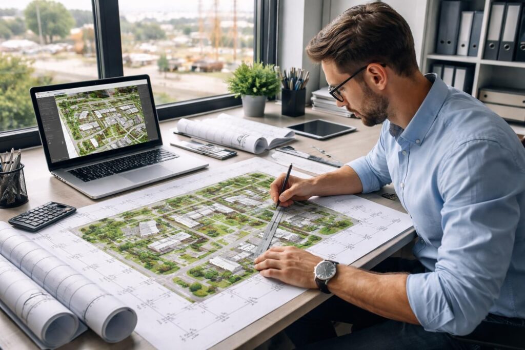 Qui fait le plan de masse pour un permis de construire ou une déclaration ?