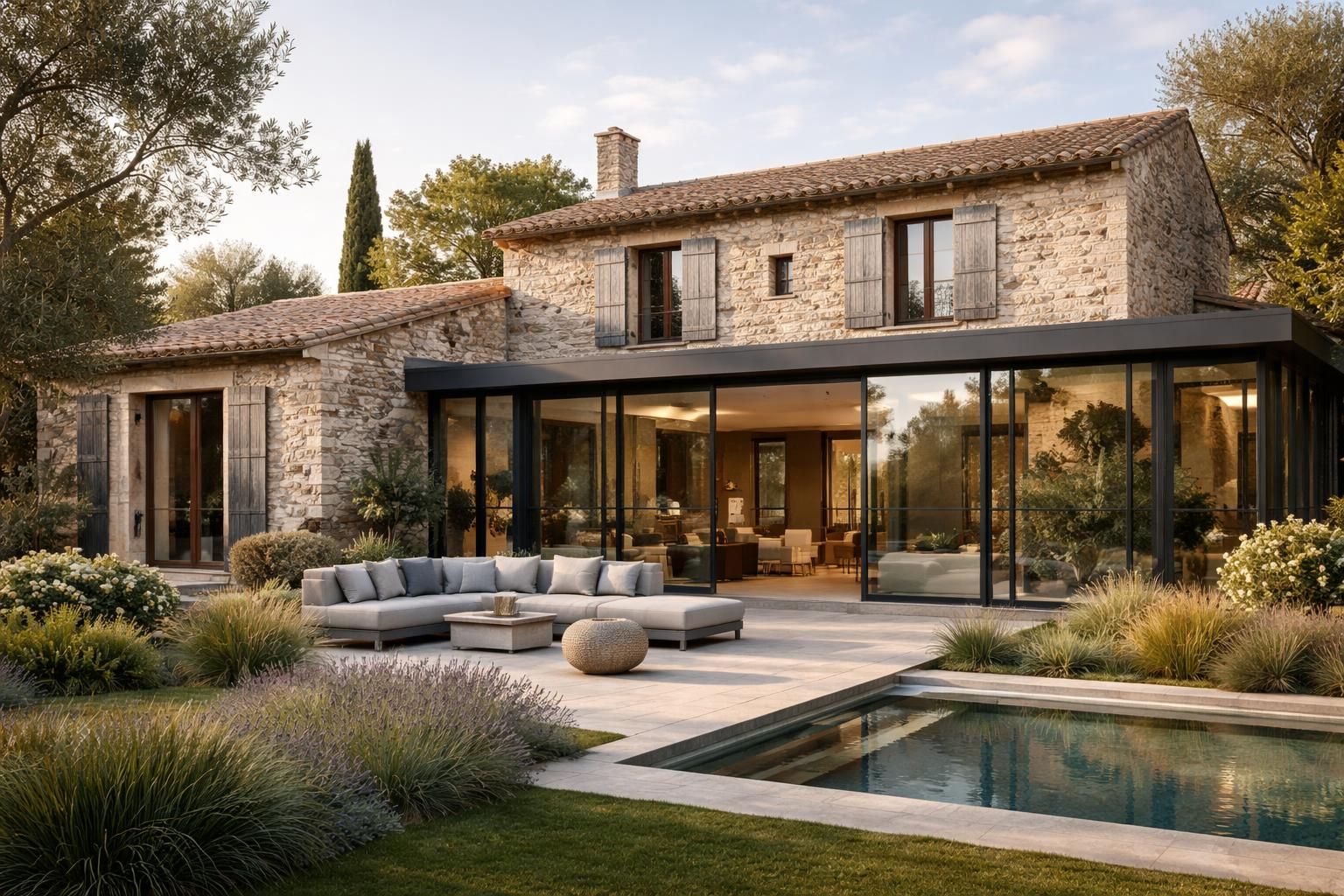 découvrez comment transformer une maison ancienne en un espace moderne alliant charme d'autrefois et design contemporain grâce à la rénovation harmonieuse des époques.