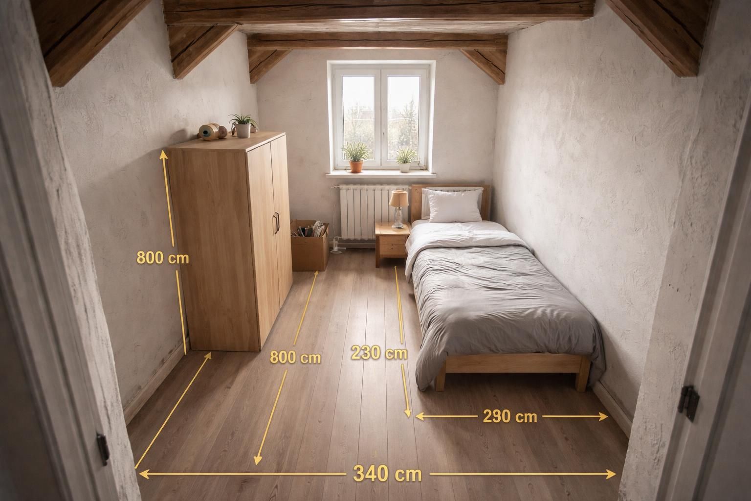 découvrez les tailles minimales recommandées pour une chambre en rénovation et les contraintes architecturales courantes à respecter pour un espace fonctionnel et confortable.