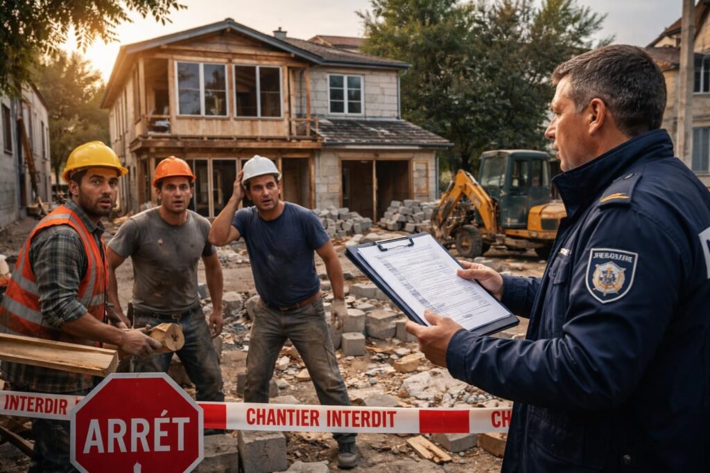 Travaux sans permis : les sanctions que vous risquez vraiment