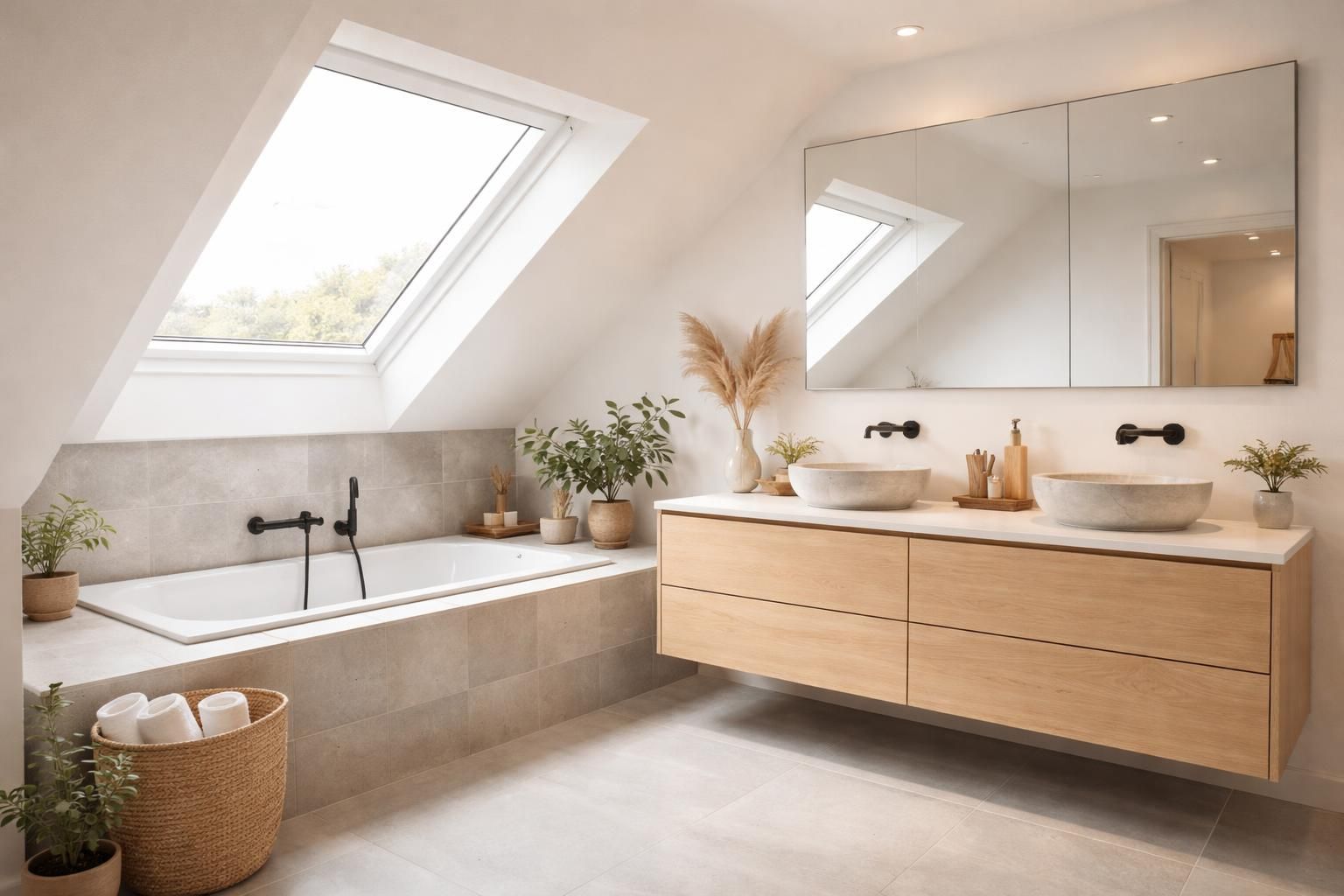 découvrez nos conseils pratiques pour aménager une salle de bain sous un toit en pente, optimiser l'espace et créer un lieu fonctionnel et esthétique.