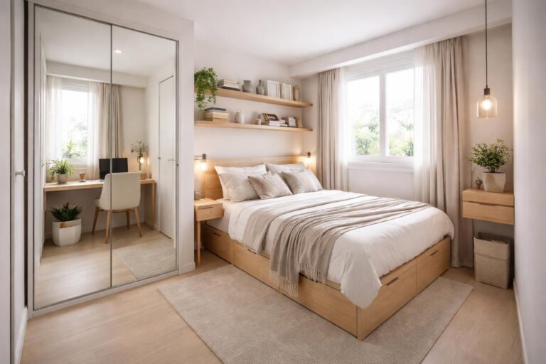 Comment aménager une petite chambre parentale pour gagner de la place ?