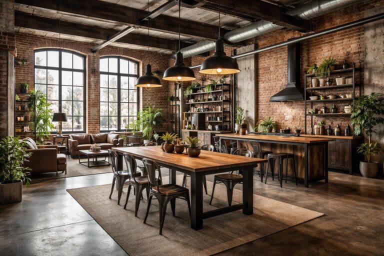 Comment créer un style de déco industriel dans son loft moderne