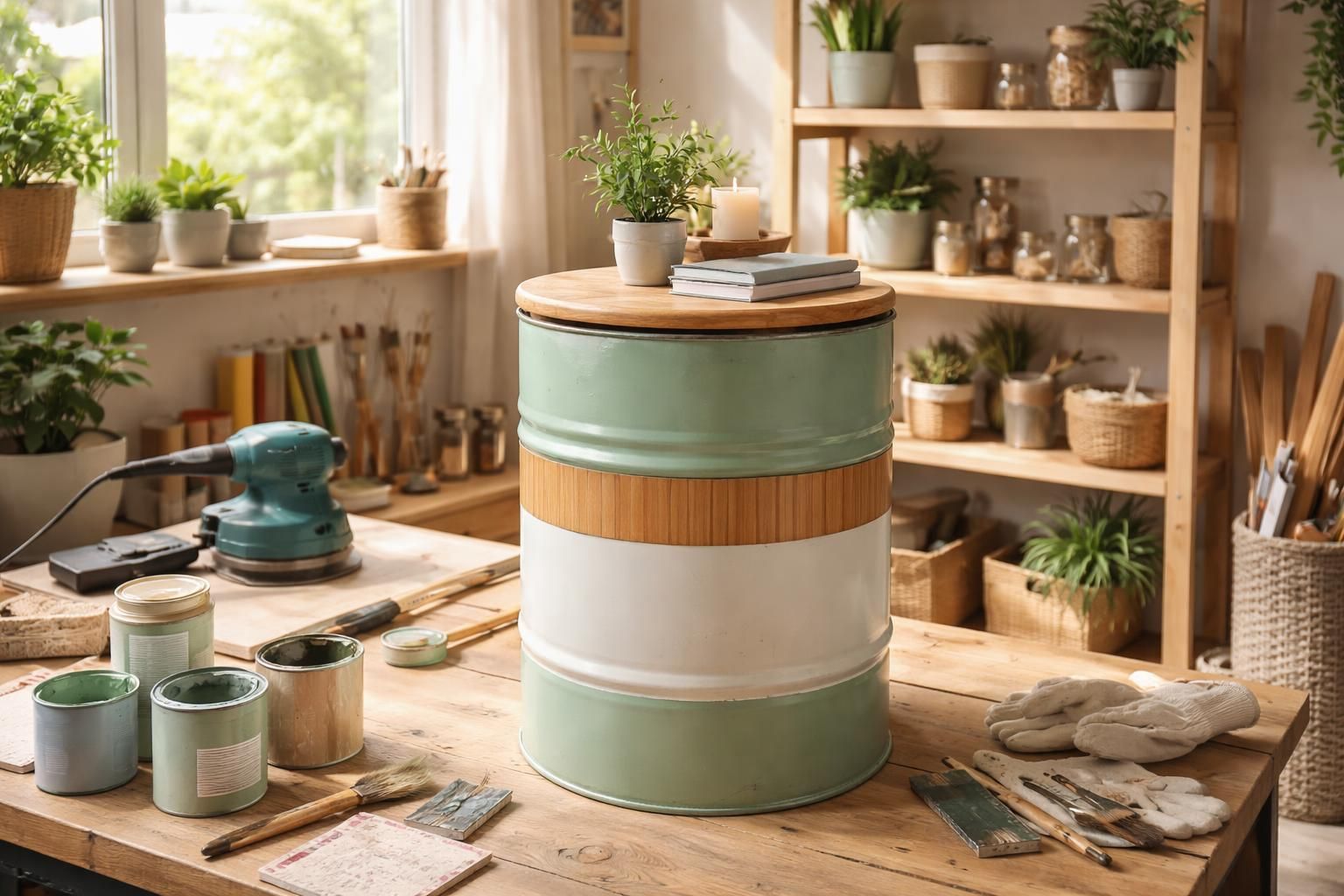 découvrez comment recycler un fût métallique gratuit en un objet déco unique et tendance grâce à nos astuces simples et créatives.