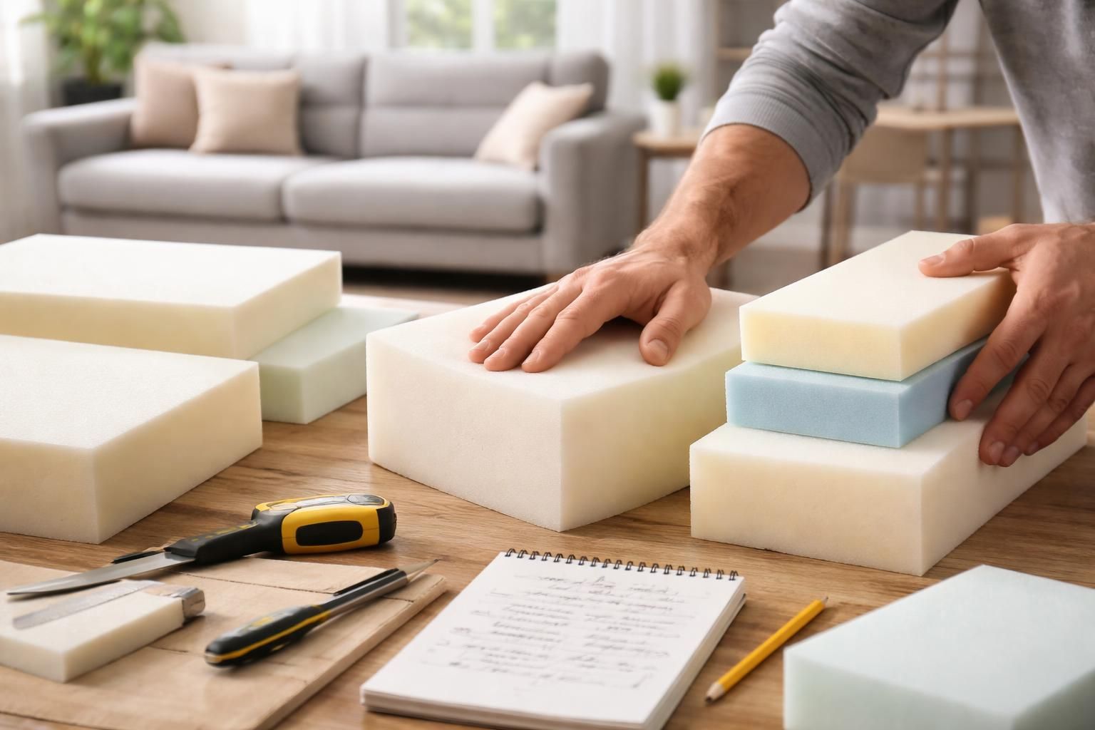découvrez nos conseils pratiques pour bien choisir la mousse idéale afin de remplacer celle de votre canapé poltronesofa et retrouver un confort optimal.