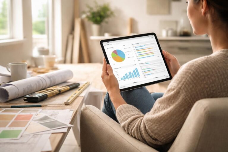 Rénovation : budget et planning suivis sur iPad, sans stress