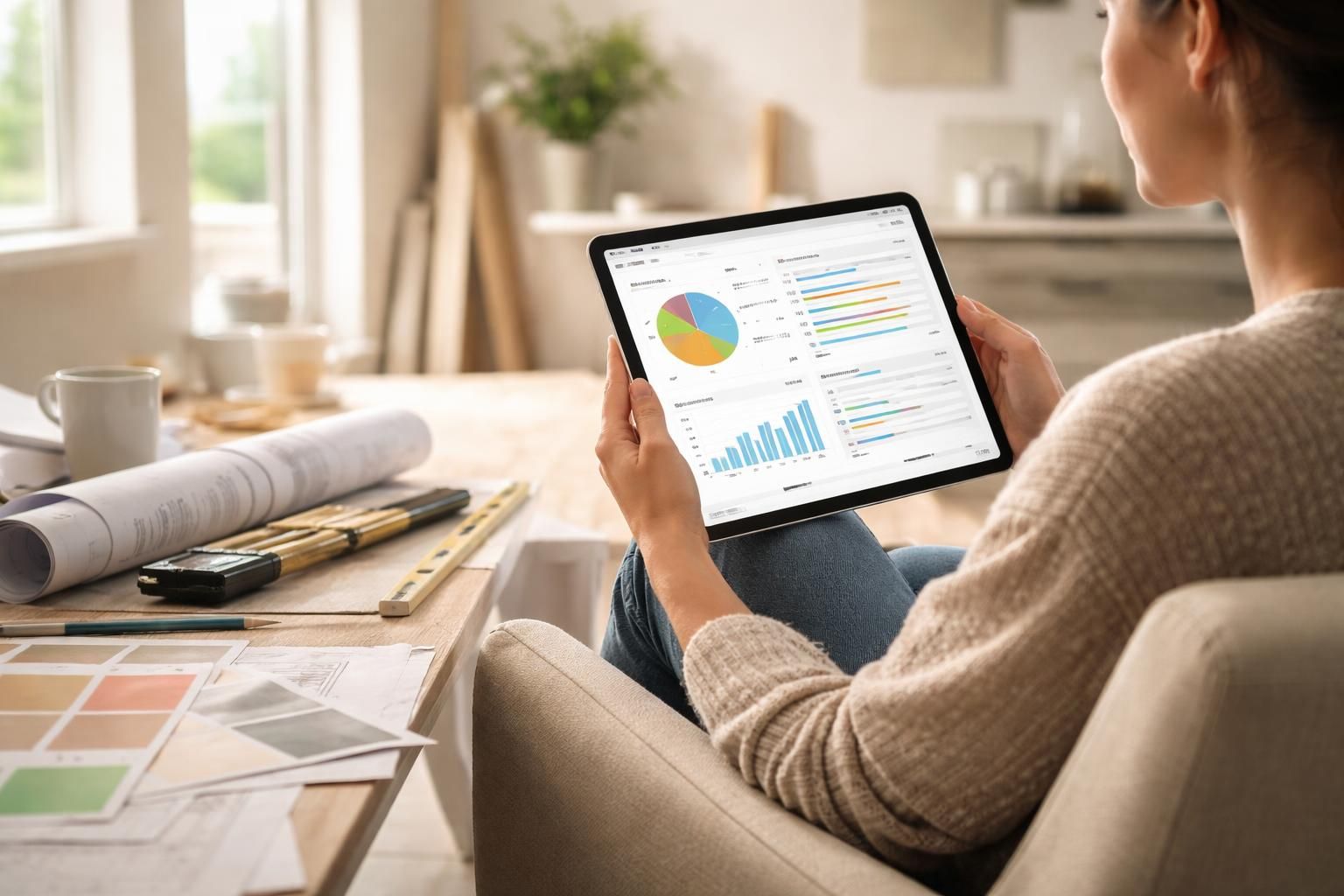 suivez facilement votre budget et planning de rénovation sur ipad pour un projet sans stress et parfaitement maîtrisé.
