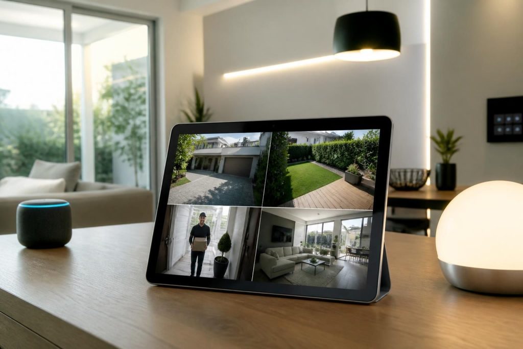 Caméras et sonnette en direct : optimiser une tablette tactile pour la domotique