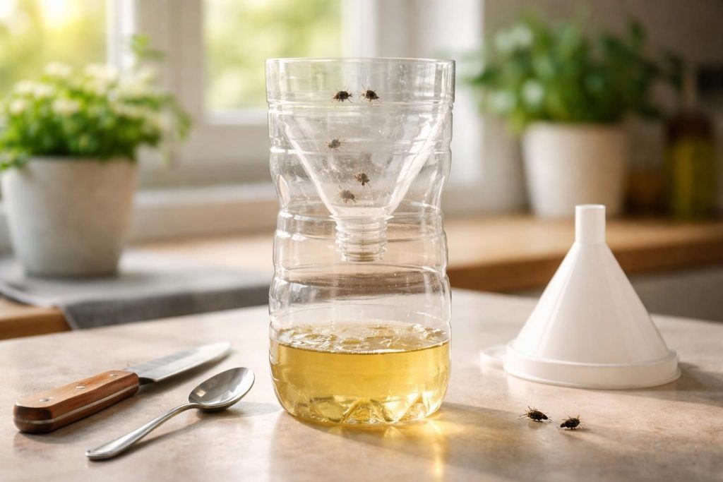 Découvrez comment créer un piège à mouche maison efficace avec une bouteille