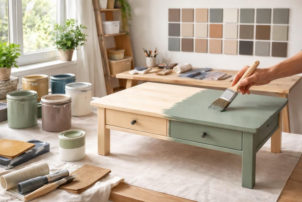 L&rsquo;art de peindre des meubles IKEA : conseils de professionnels