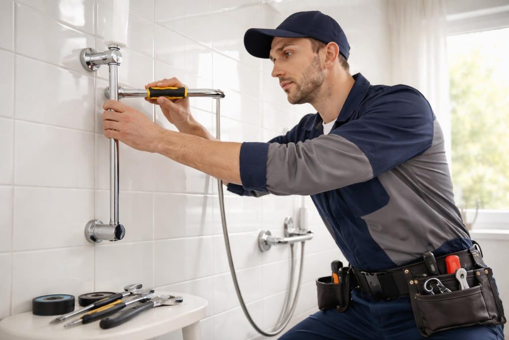 Retirer une barre de douche : quand faire appel à un expert ?